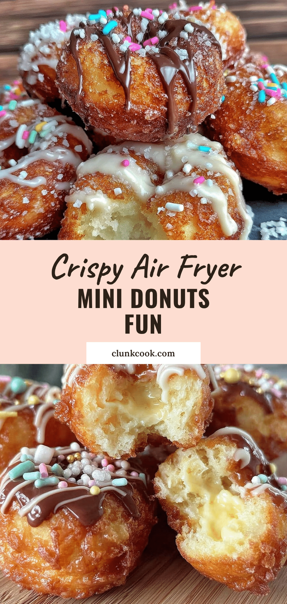 crispy air fryer mini donuts recipe