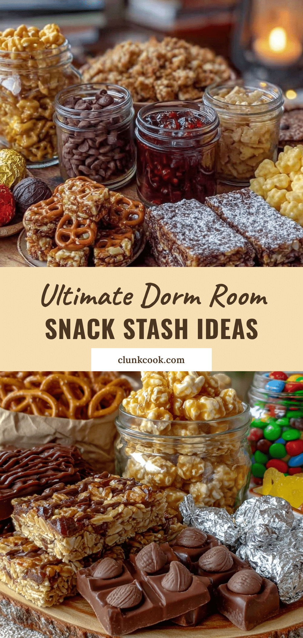 dorm room snack stash recipe