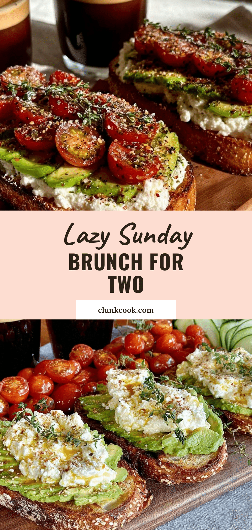 fresh lazy sunday couple brunch spread for two recipe