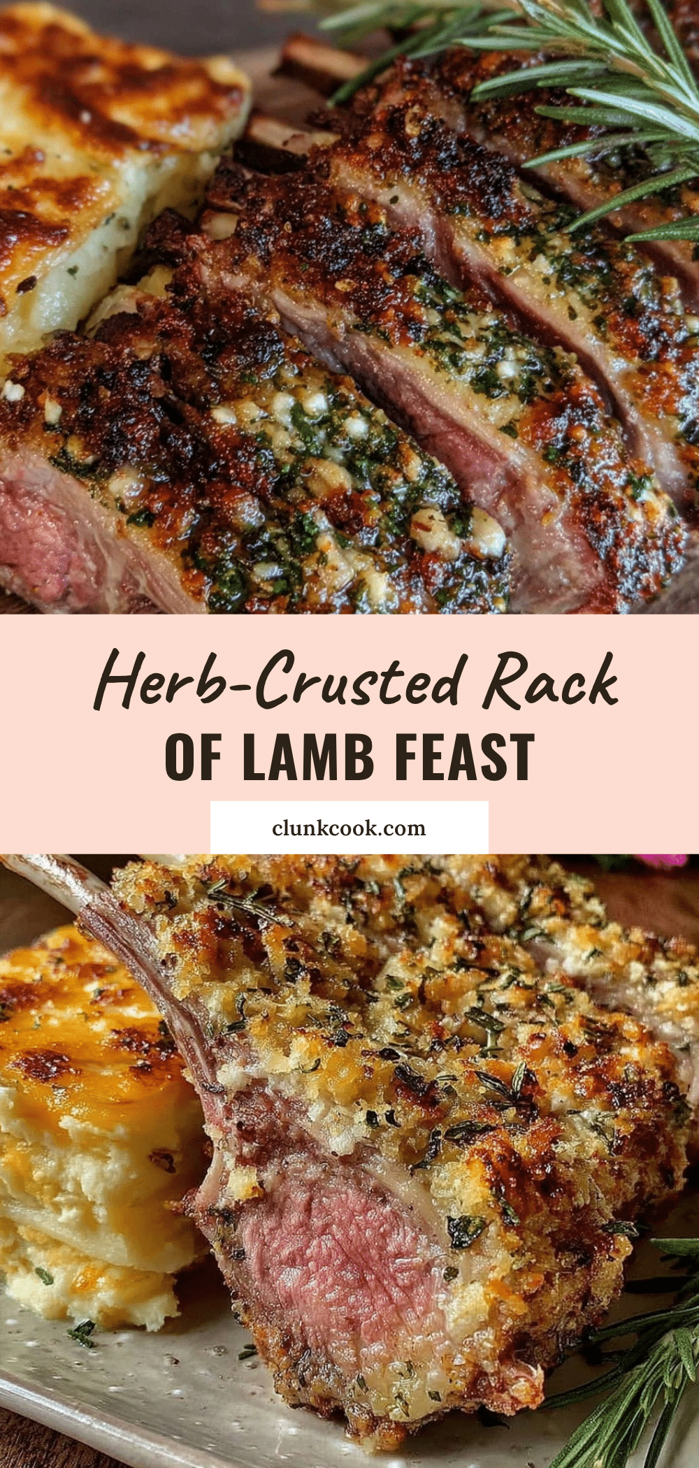 herb-crusted rack of lamb recipe