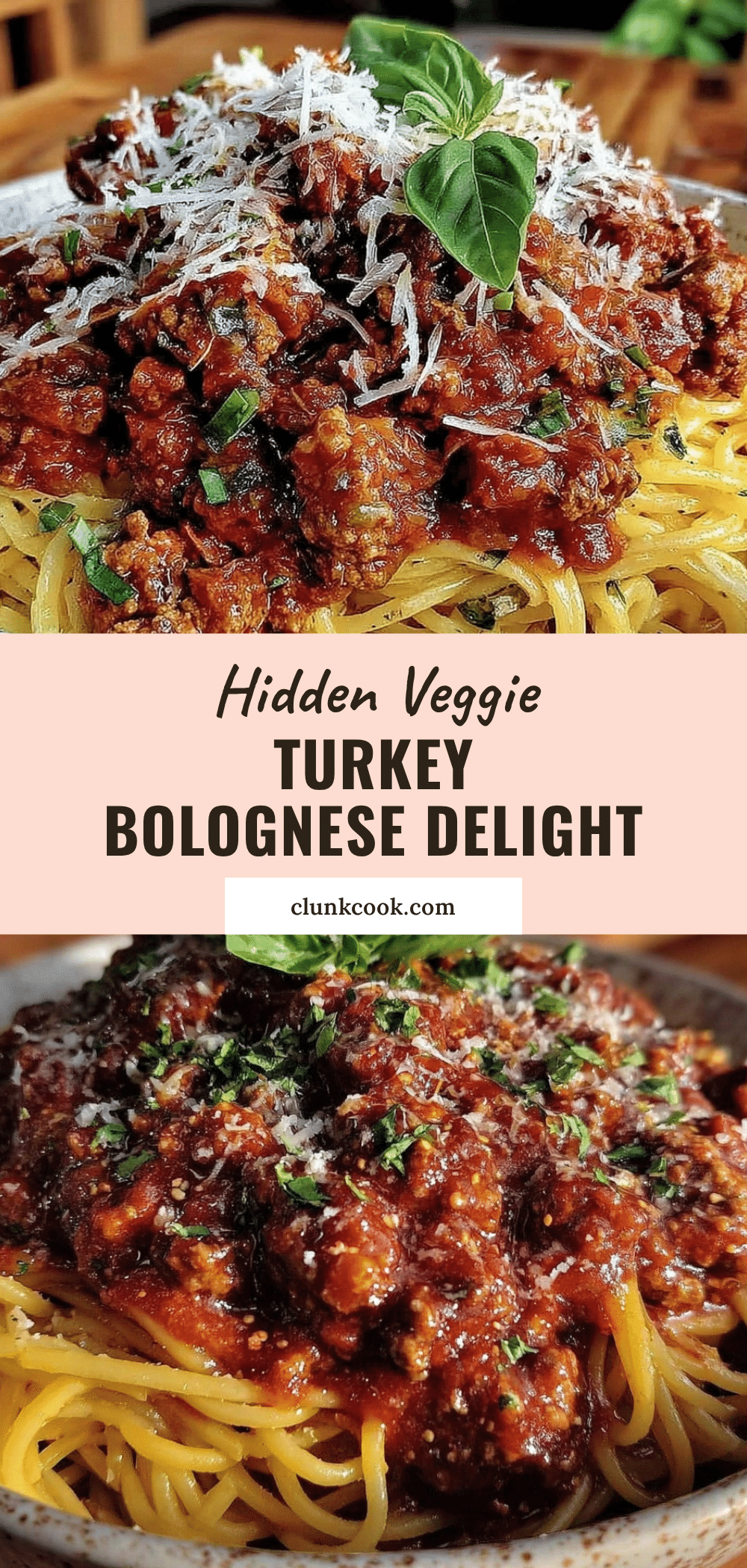 hidden vegetable turkey bolognese recipe