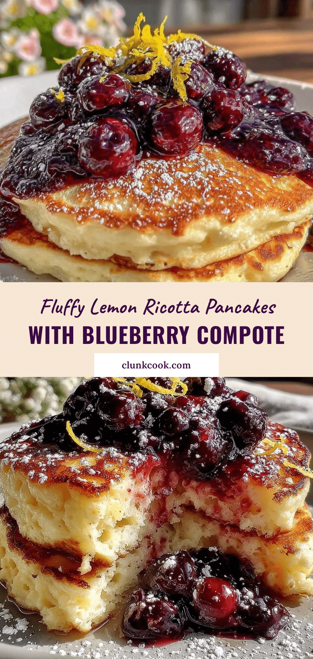lemon ricotta pancakes recipe
