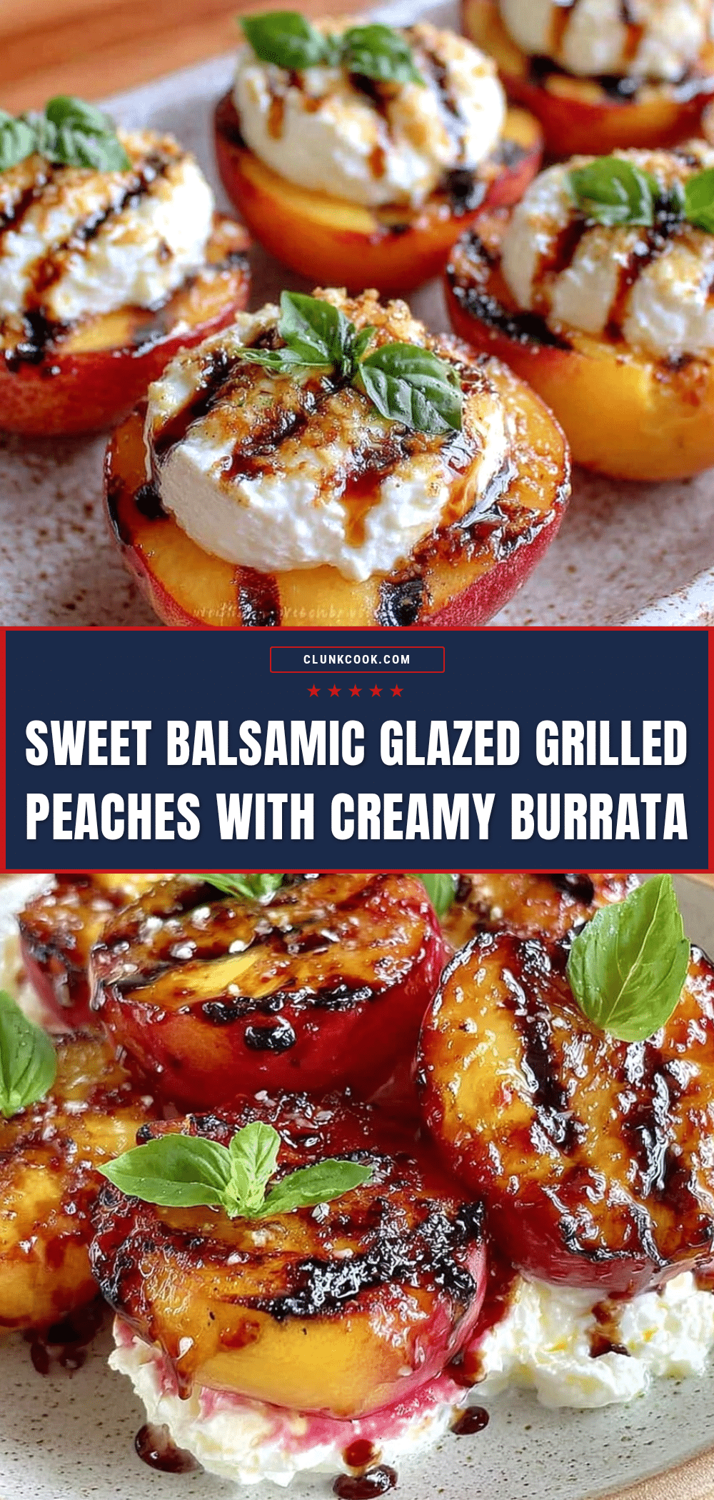 balsamic glazed grilled peaches recipe
