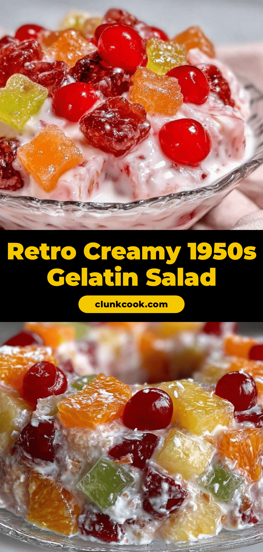 classic cozy 1950s gelatin salad recipe recipe