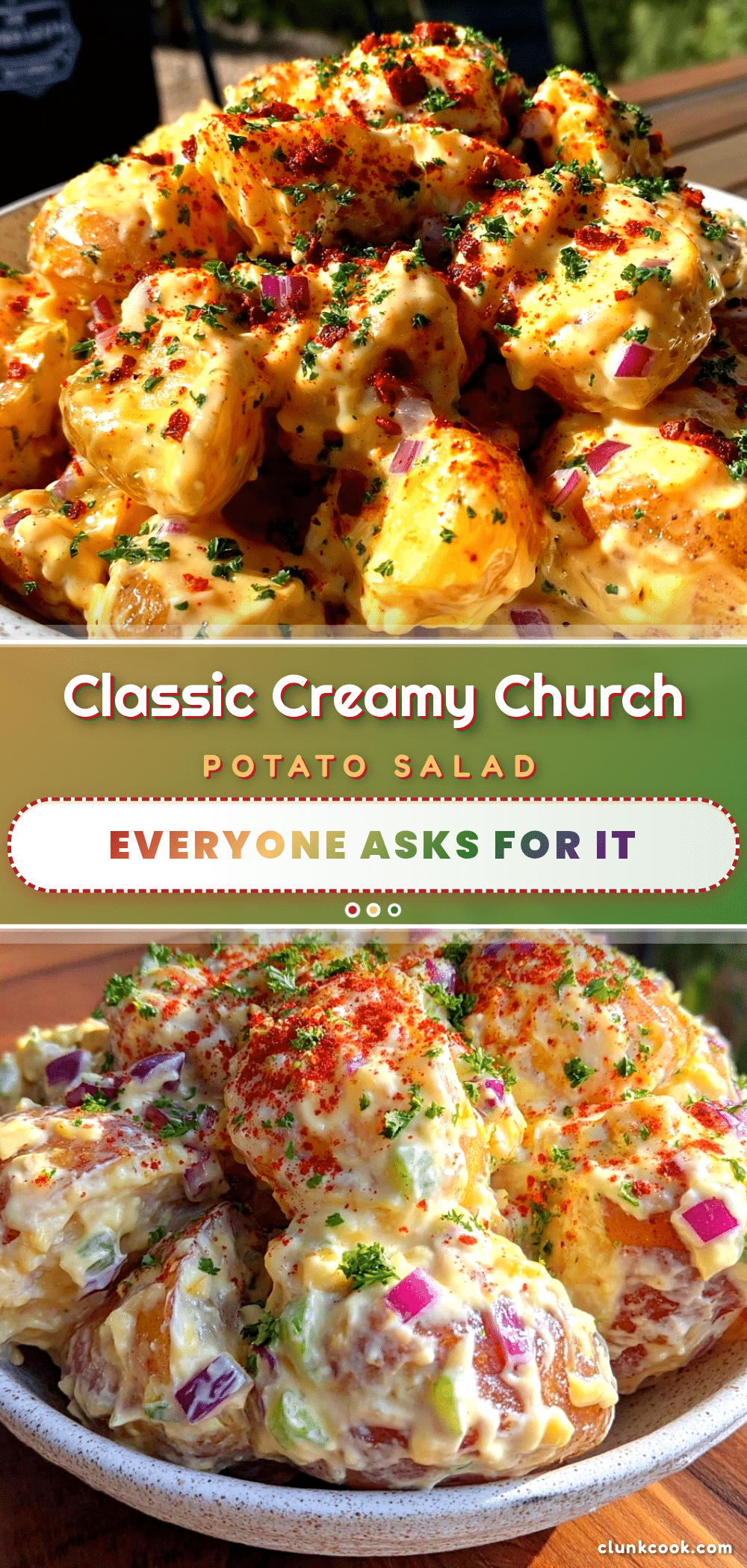 classic creamy church picnic potato salad recipe
