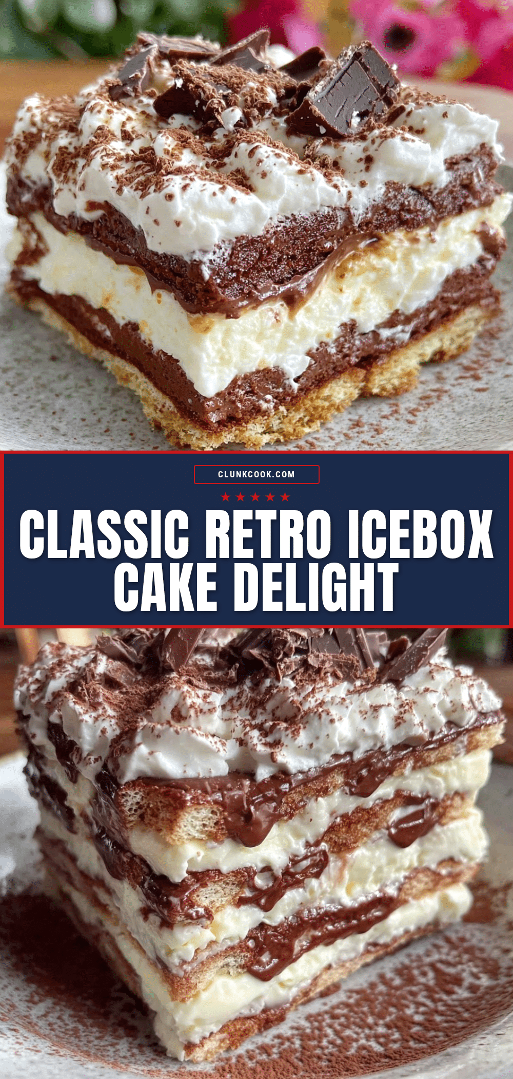 Classic Retro Icebox Cake recipe