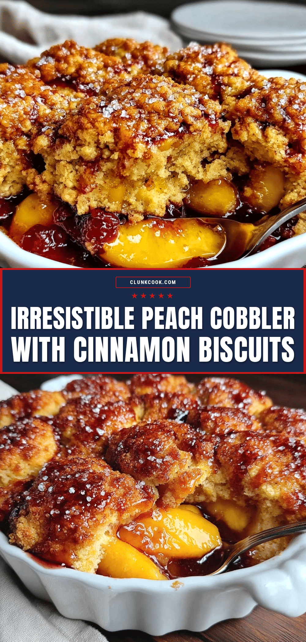 cozy peach cobbler recipe