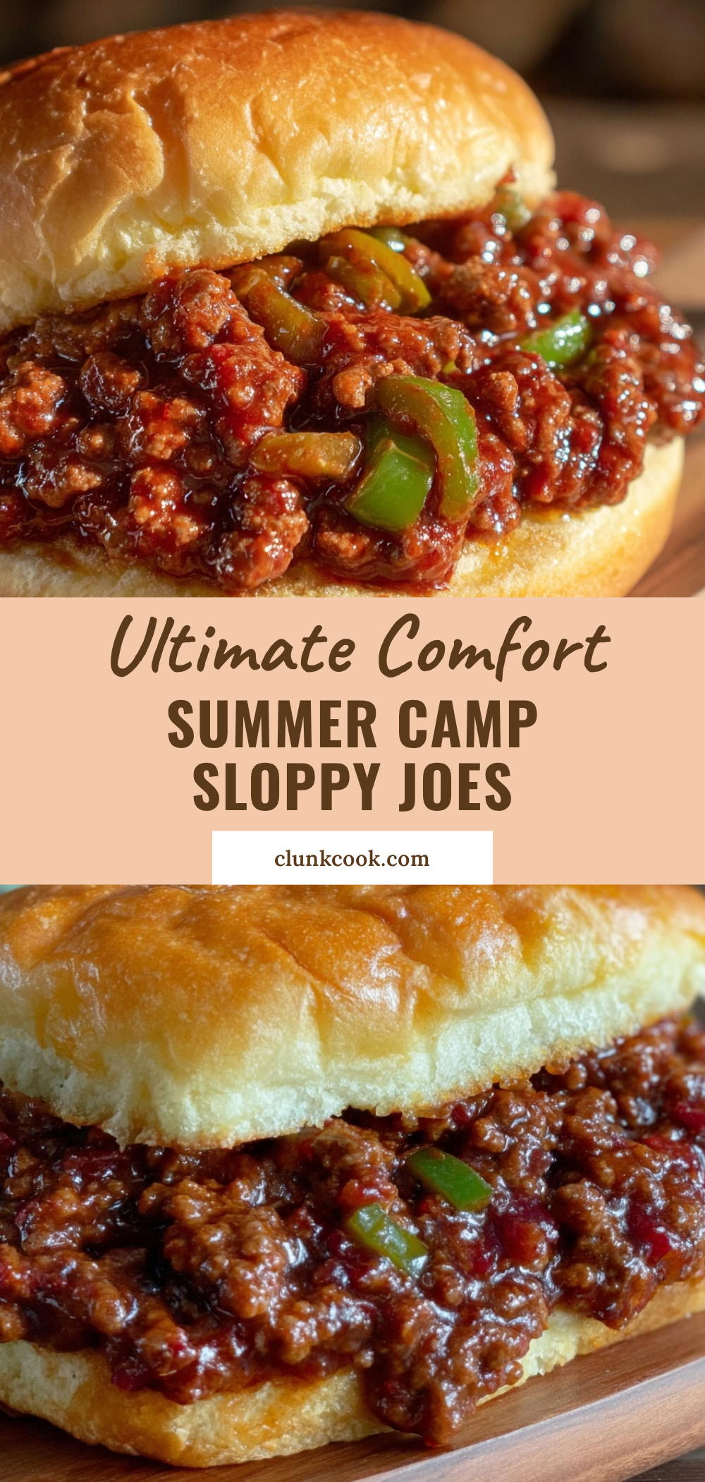 Cozy Summer Camp Mess Hall Sloppy Joes recipe