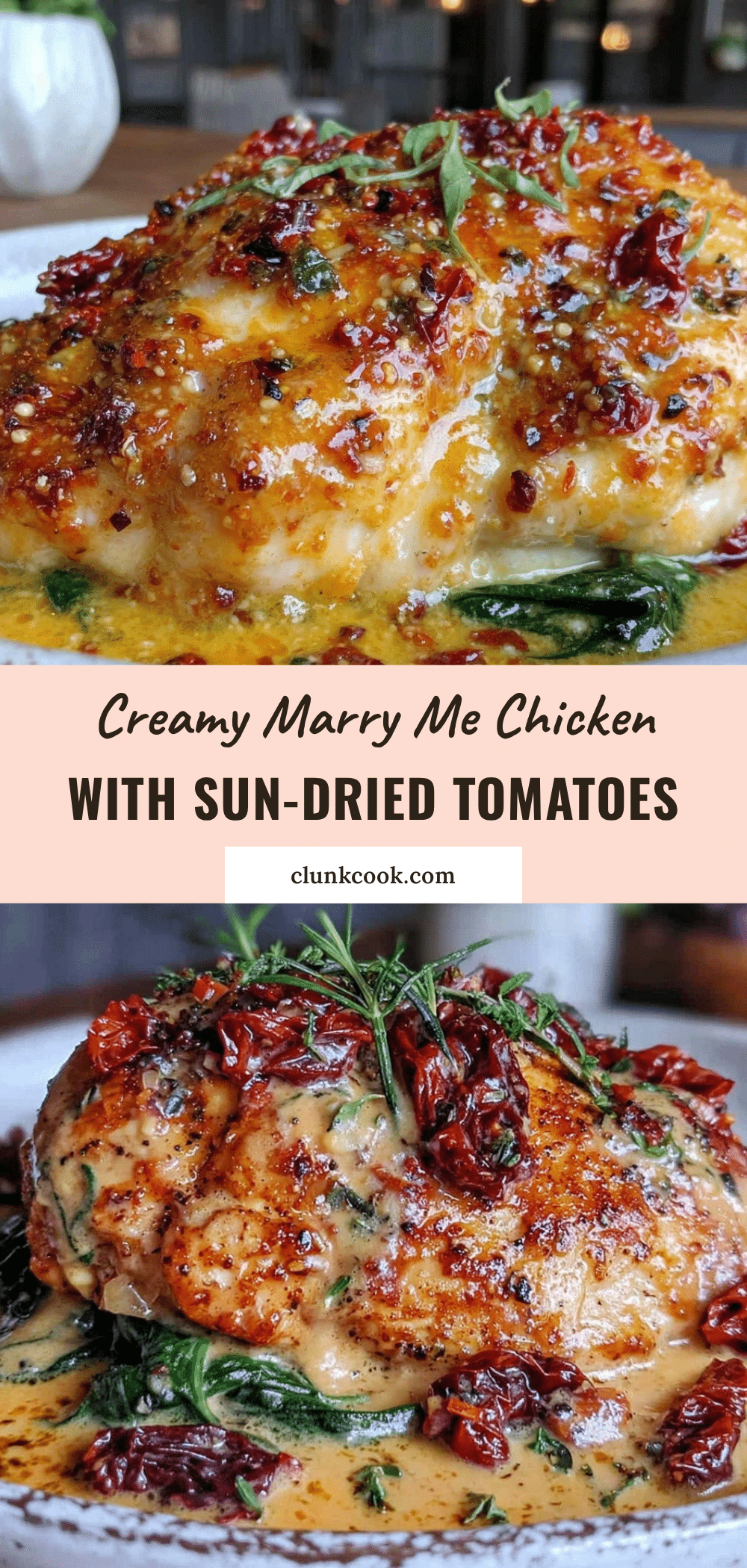 creamy marry me chicken recipe