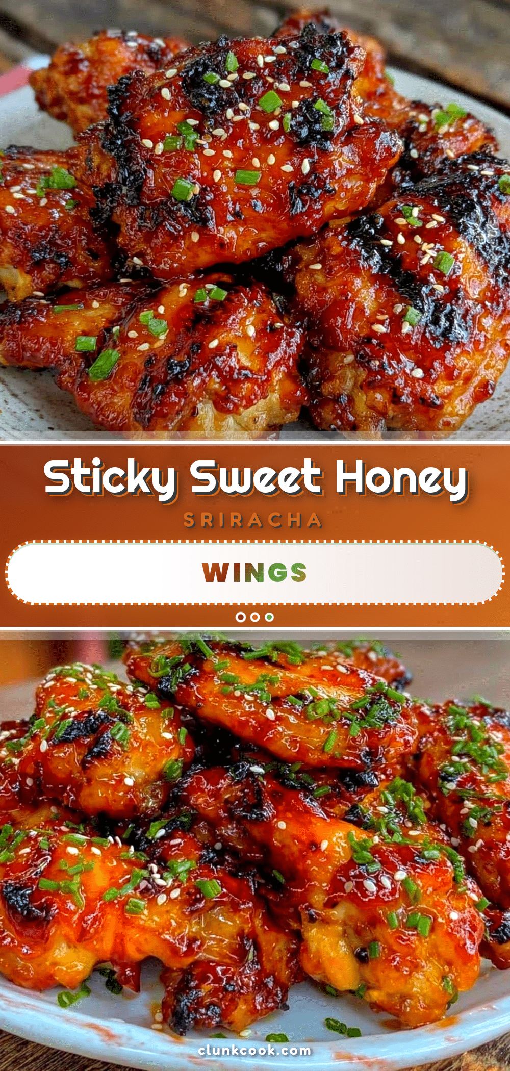 crispy honey sriracha grilled chicken wings recipe