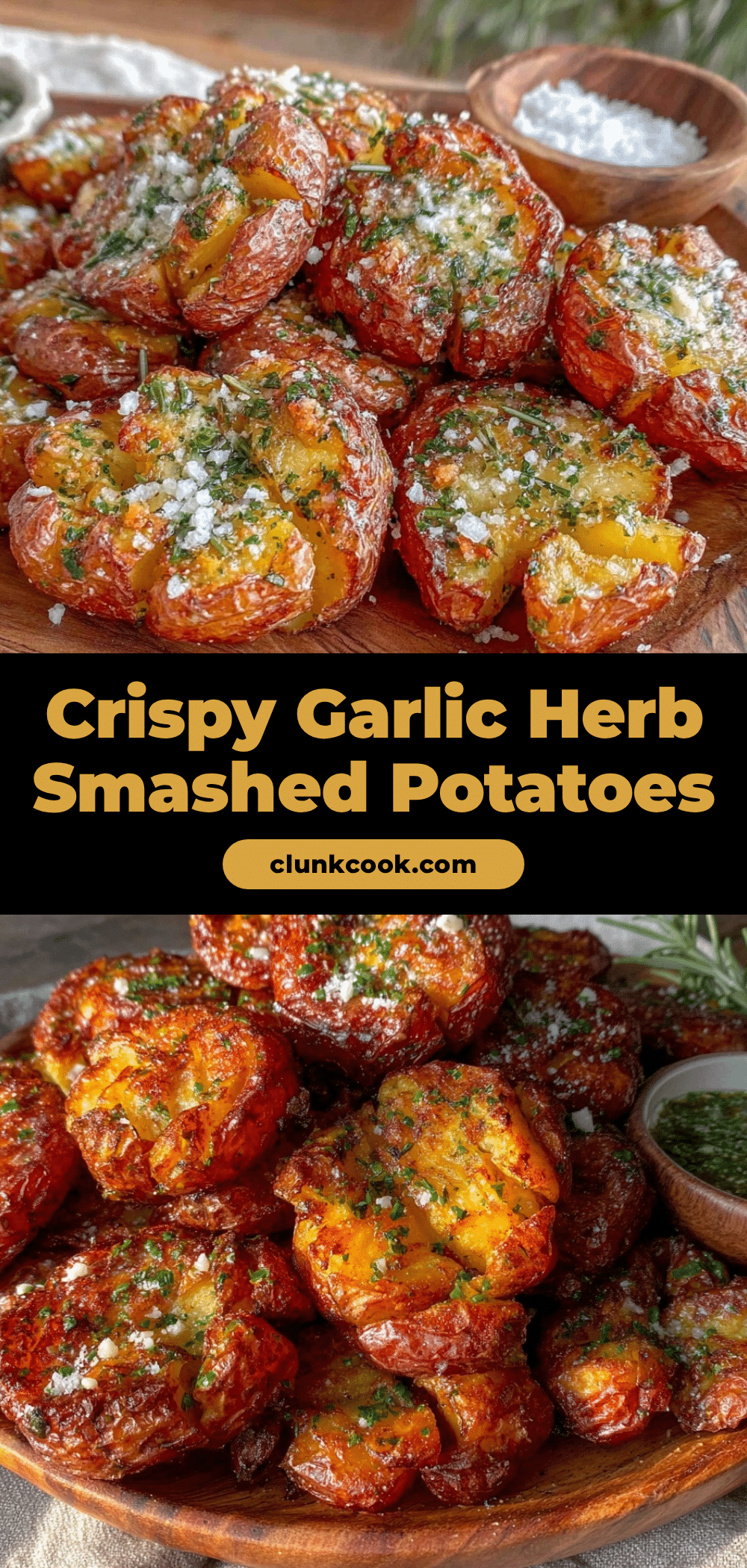 crispy smashed potatoes recipe