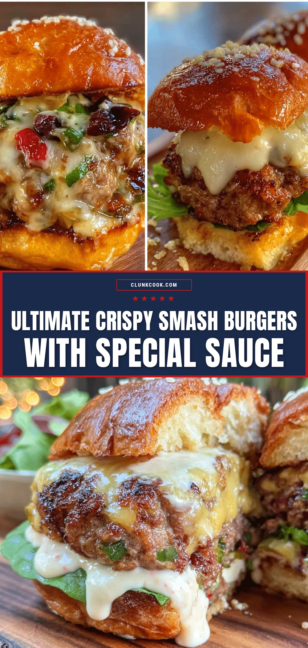 crispy ultimate smash burgers recipe