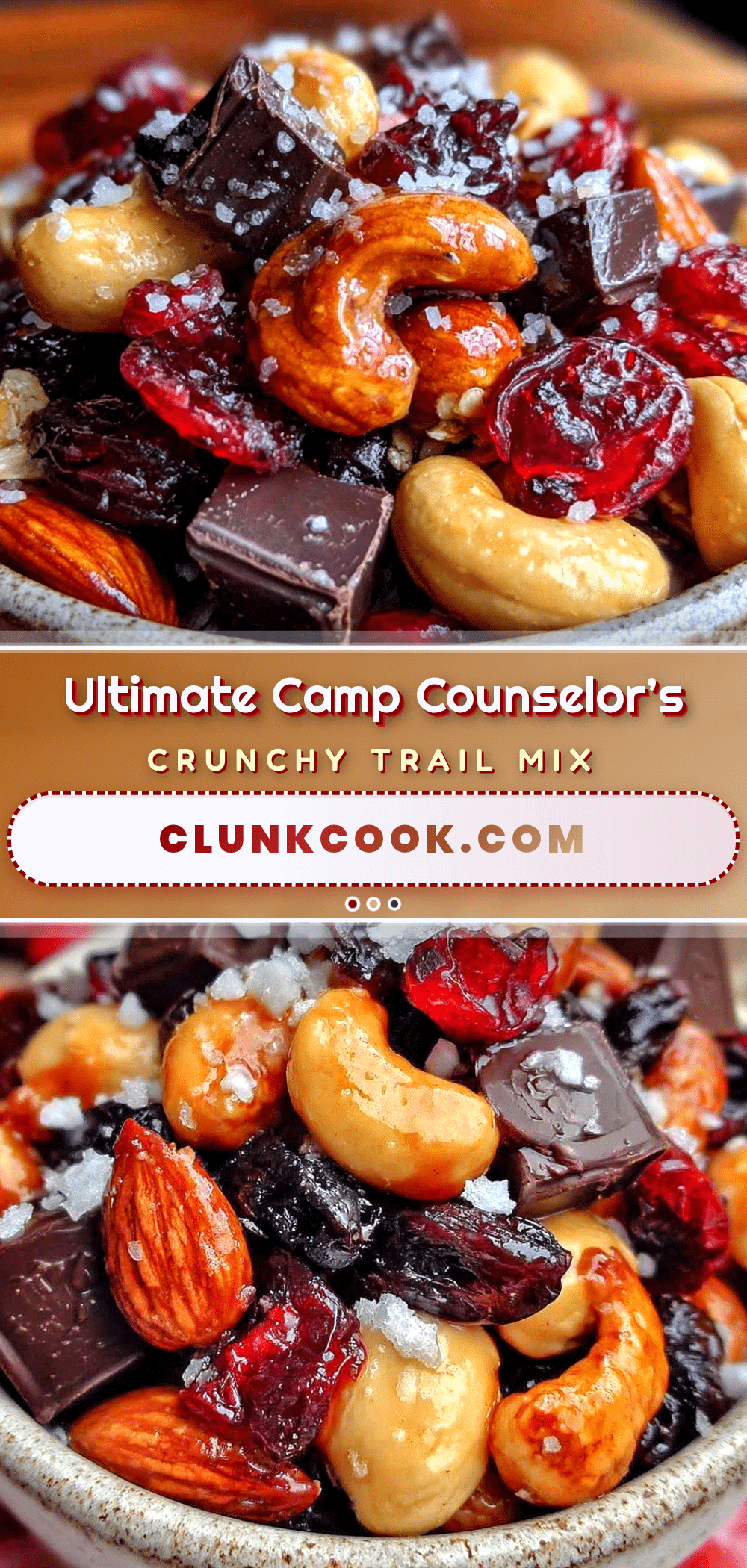 crunchy camp counselors trail mix recipe