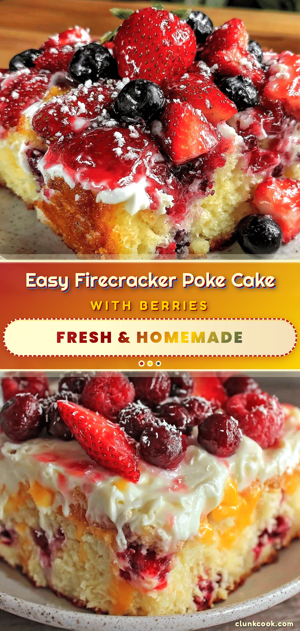 easy firecracker poke cake recipe