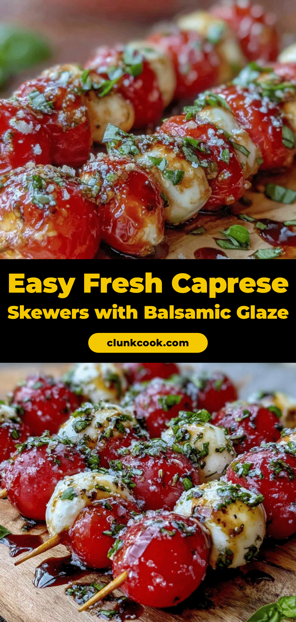 fresh Caprese skewers recipe