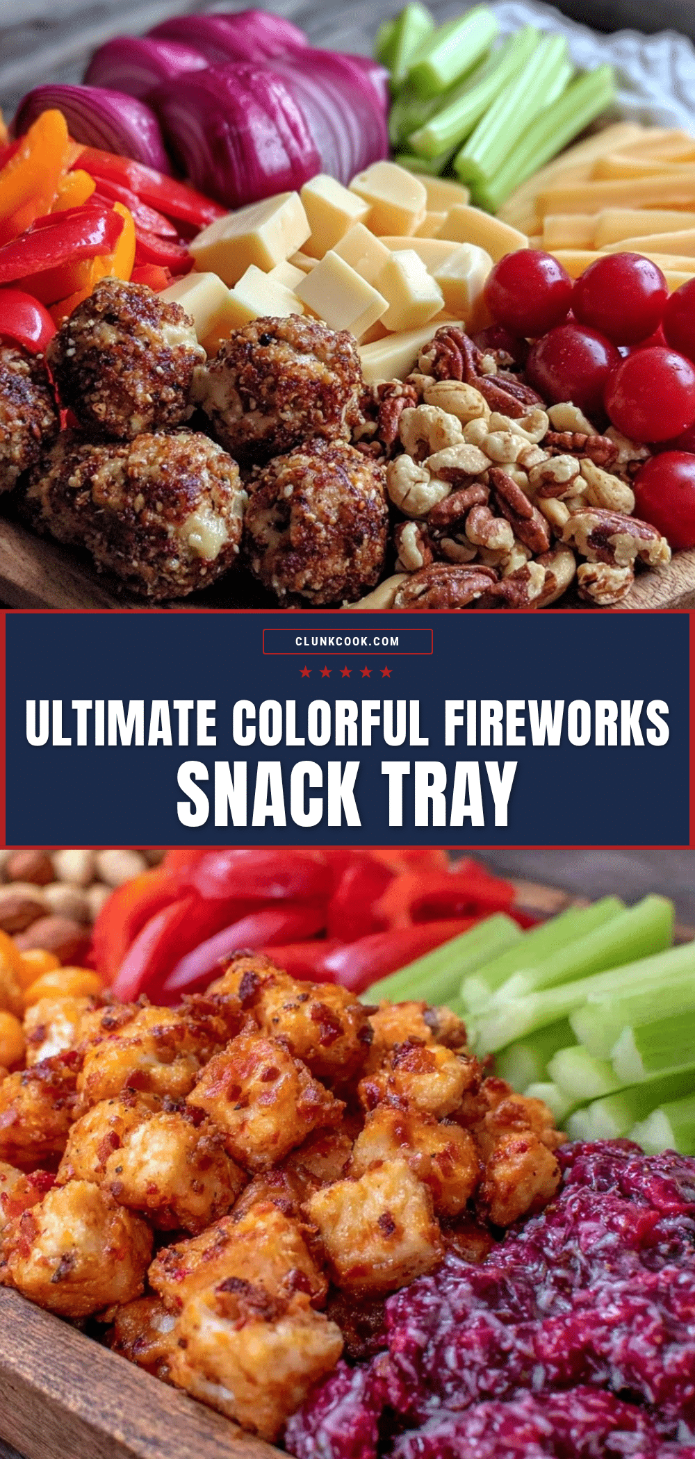 fresh watching fireworks snack tray recipe