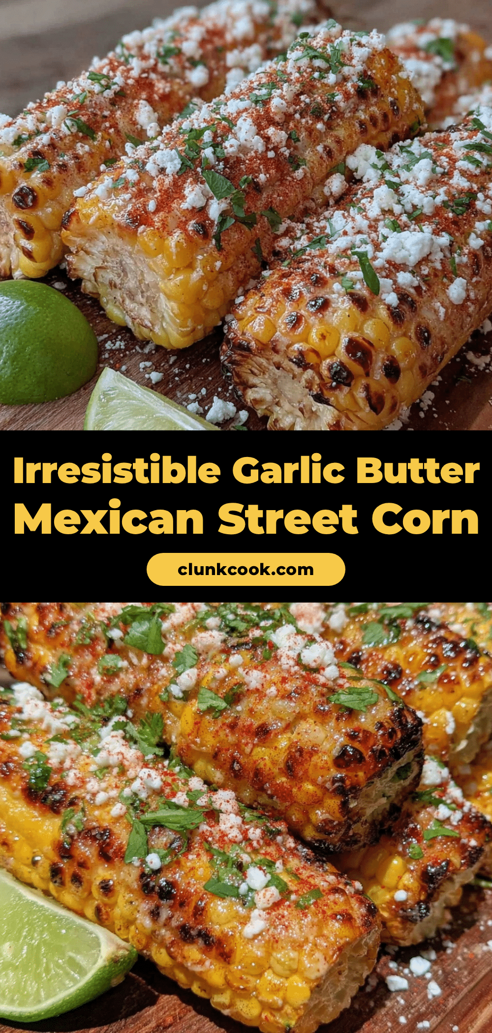 garlic butter grilled corn recipe