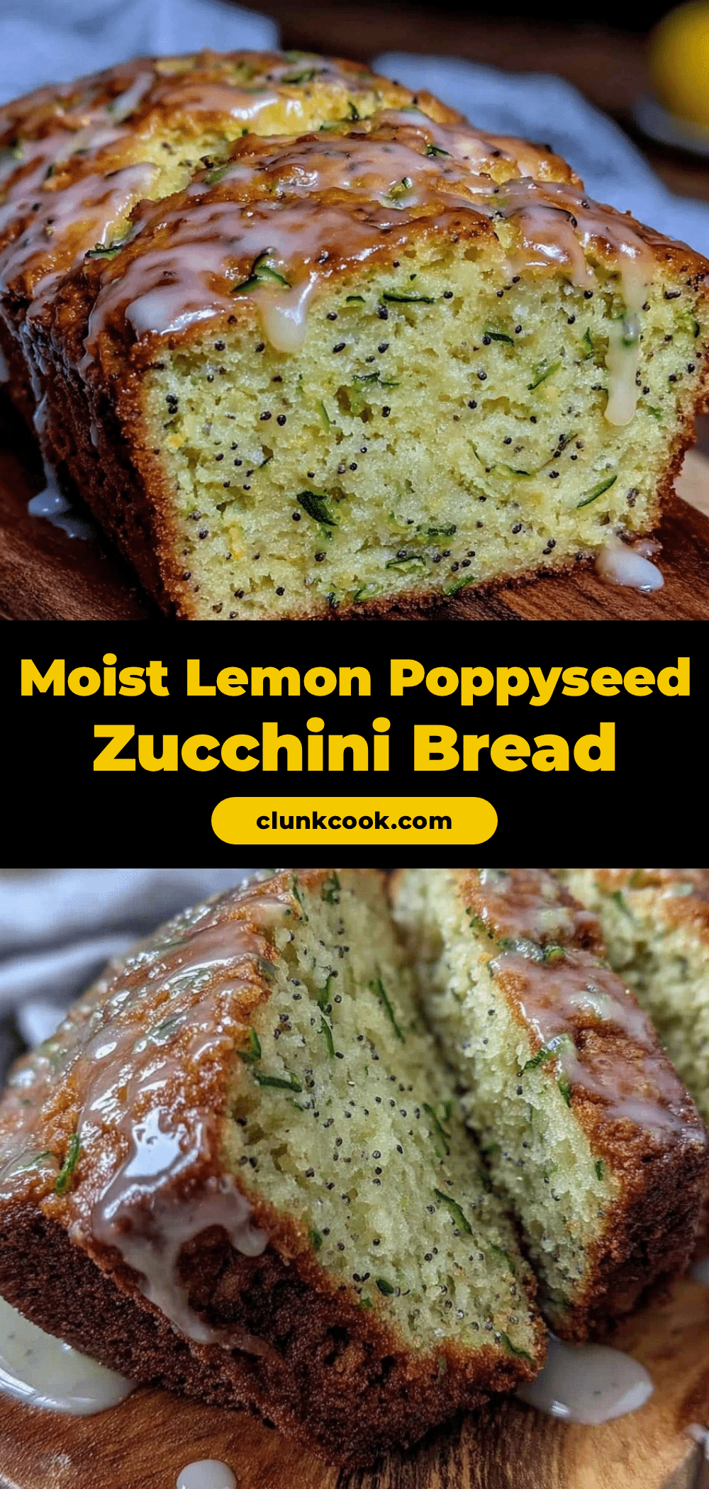 moist lemon poppyseed zucchini bread recipe