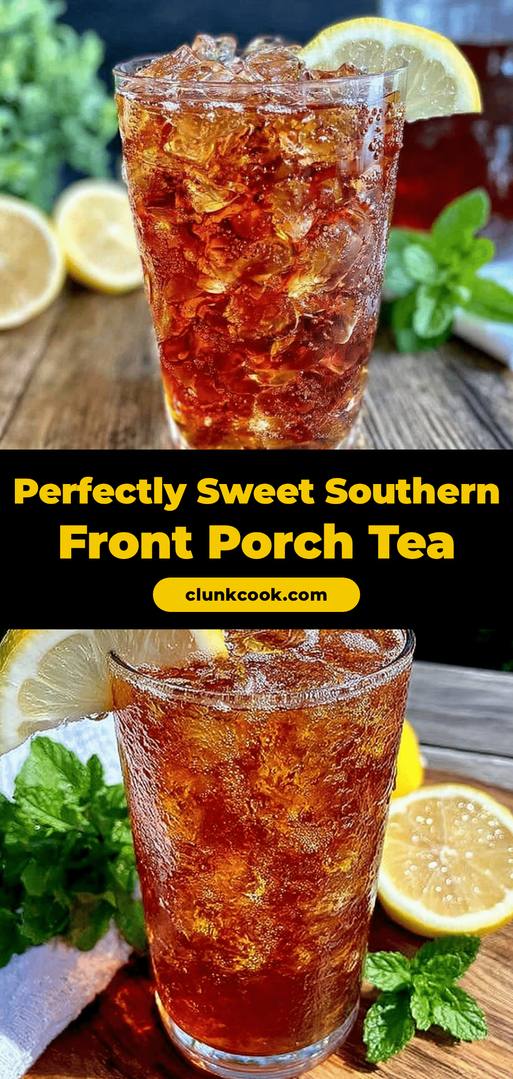 perfect front porch sweet tea recipe