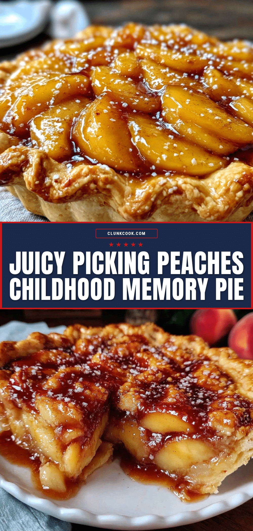 picking peaches pie recipe recipe