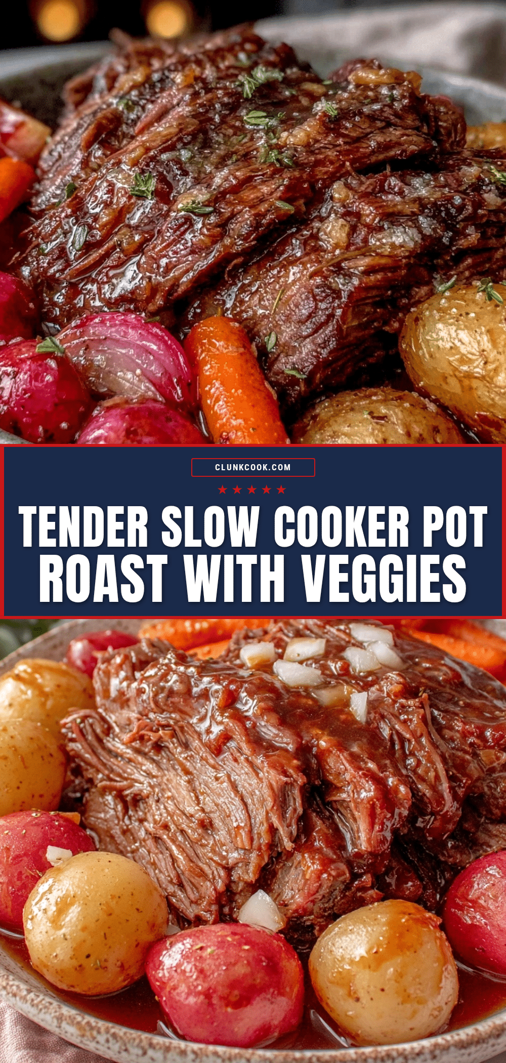slow cooker pot roast recipe