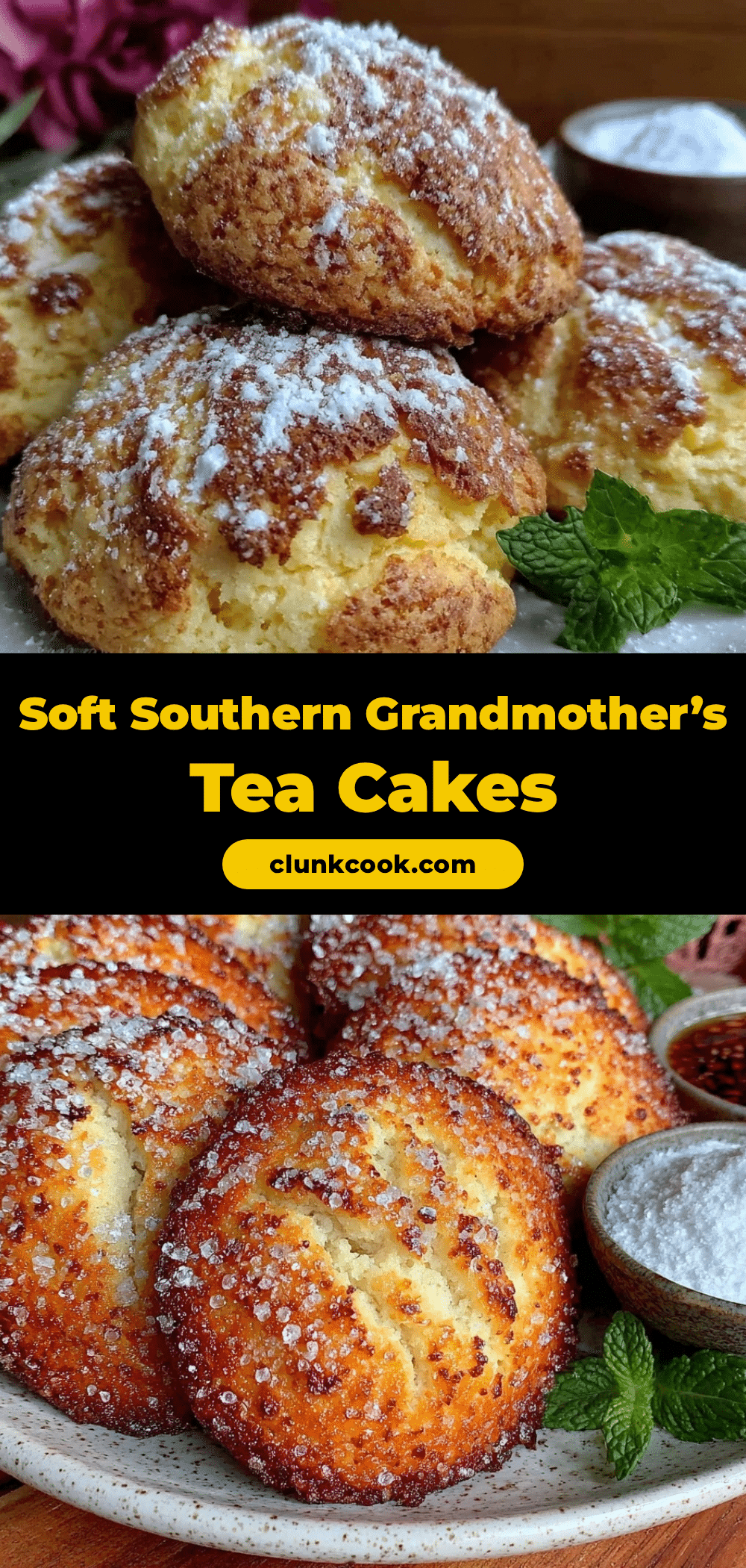southern grandmother’s tea cakes recipe