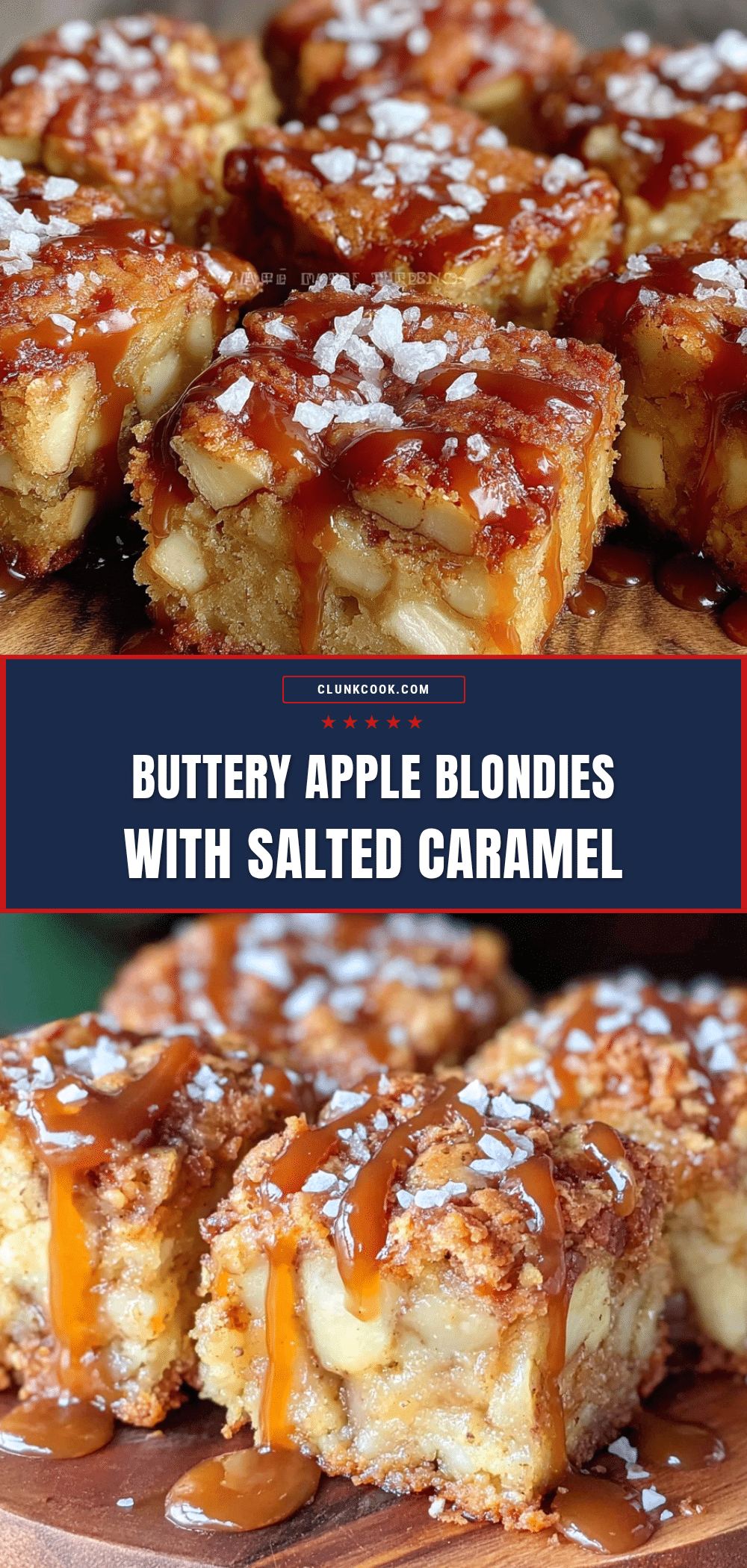 brown butter apple blondies recipe