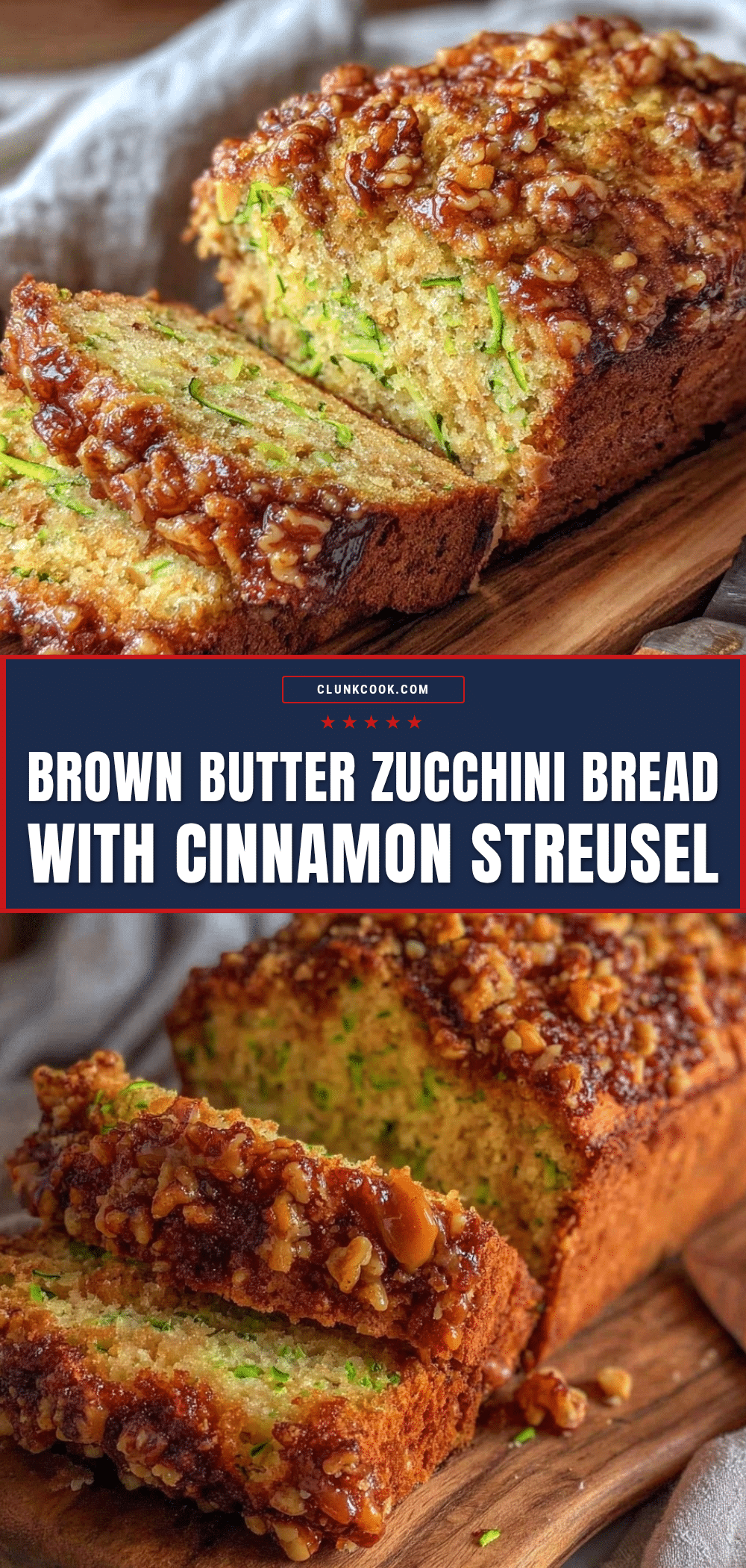 brown butter zucchini bread recipe