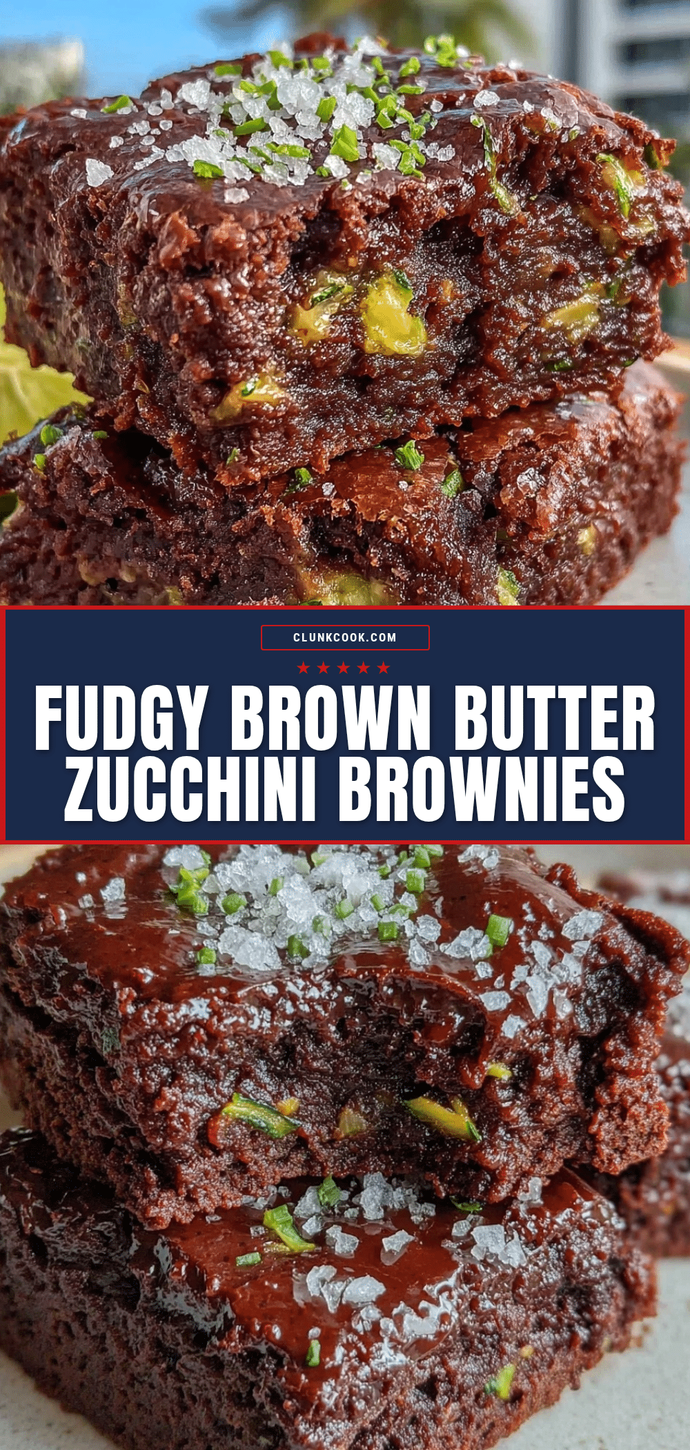 brown butter zucchini brownies recipe
