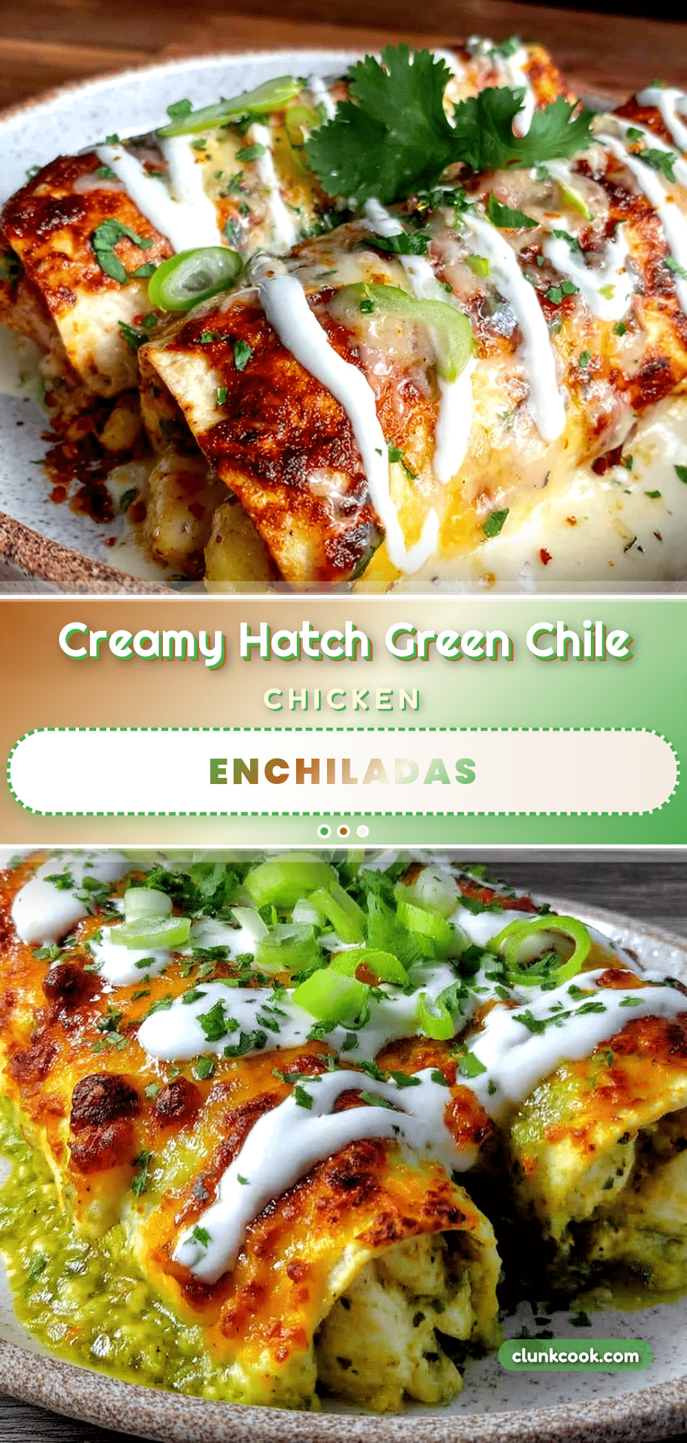 hatch green chile chicken enchiladas recipe