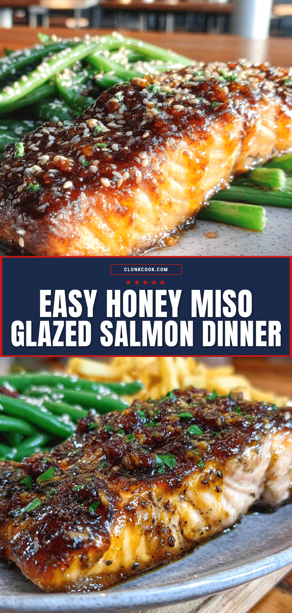honey miso glazed salmon recipe