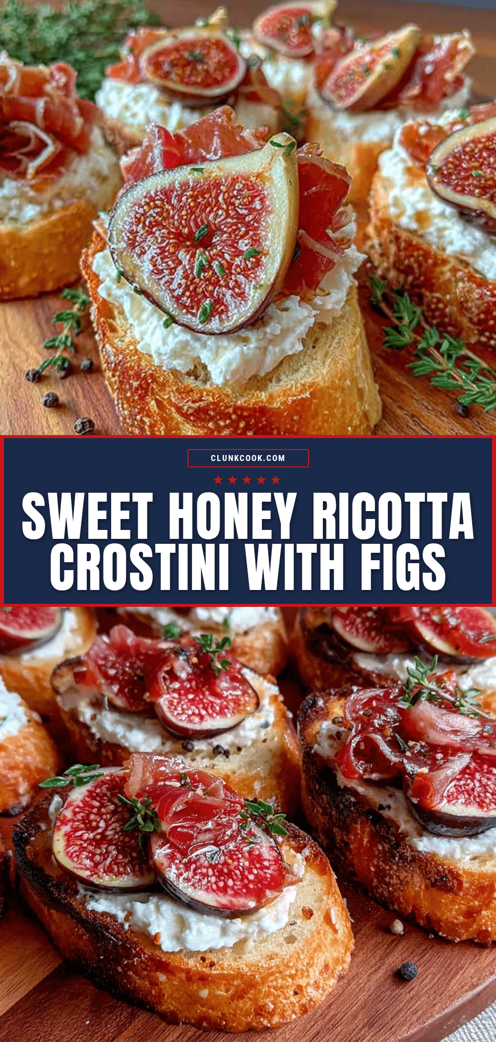 honey ricotta crostini recipe