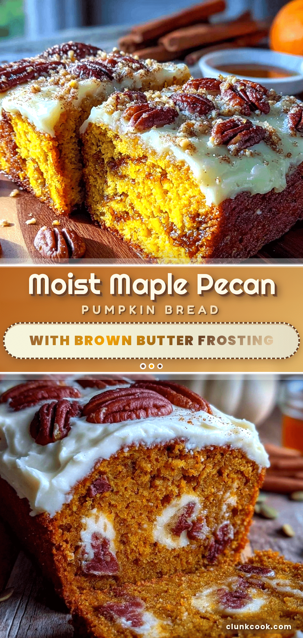 moist maple pecan pumpkin bread recipe