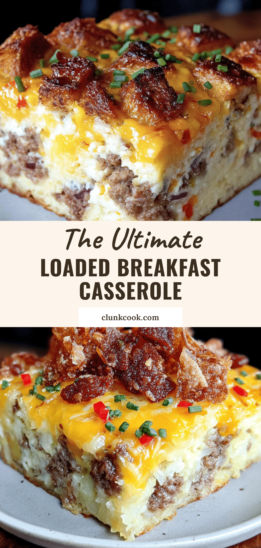 breakfast casserole with sausage and hash browns recipe