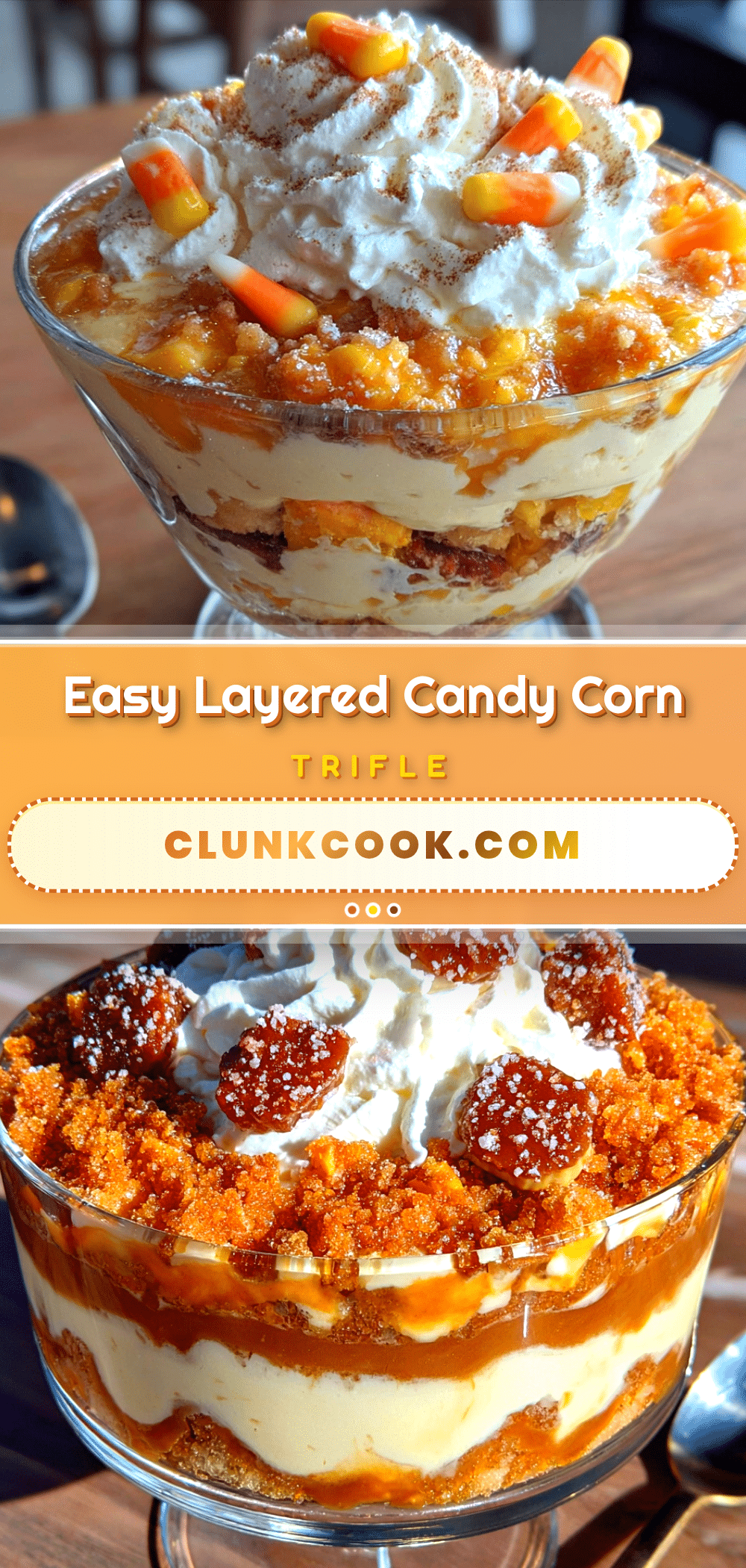 candy corn trifle with vanilla pudding recipe