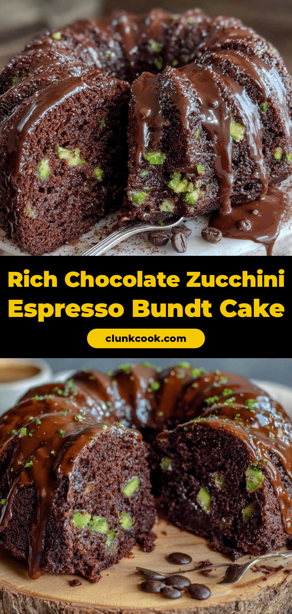 chocolate zucchini bundt cake recipe