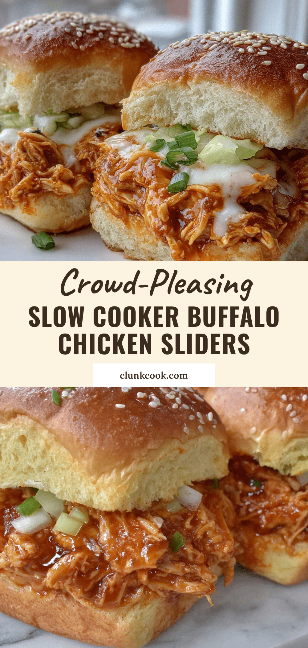 easy slow cooker buffalo chicken sliders recipe