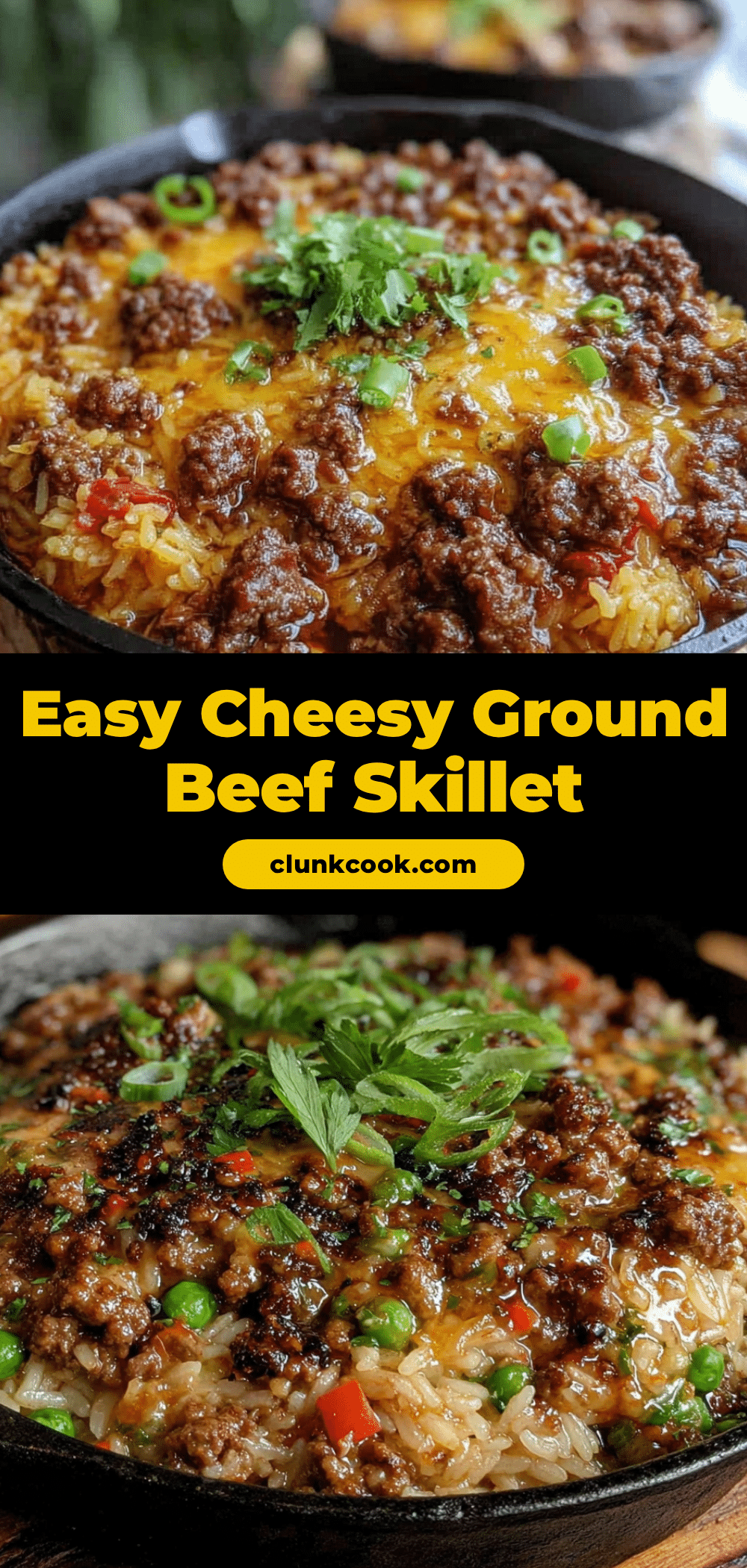 ground beef and rice skillet dinner recipe