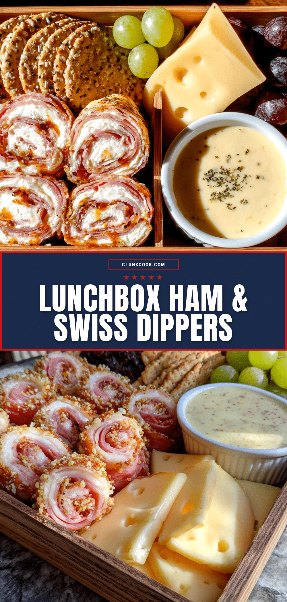 ham and swiss bento box recipe