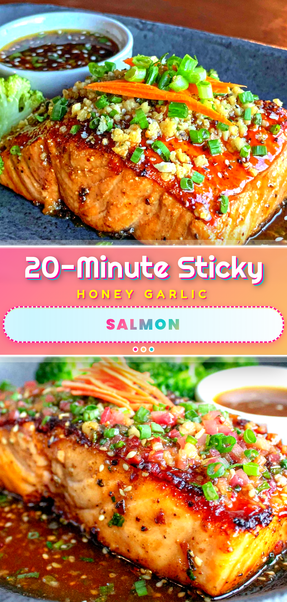 honey garlic salmon recipe
