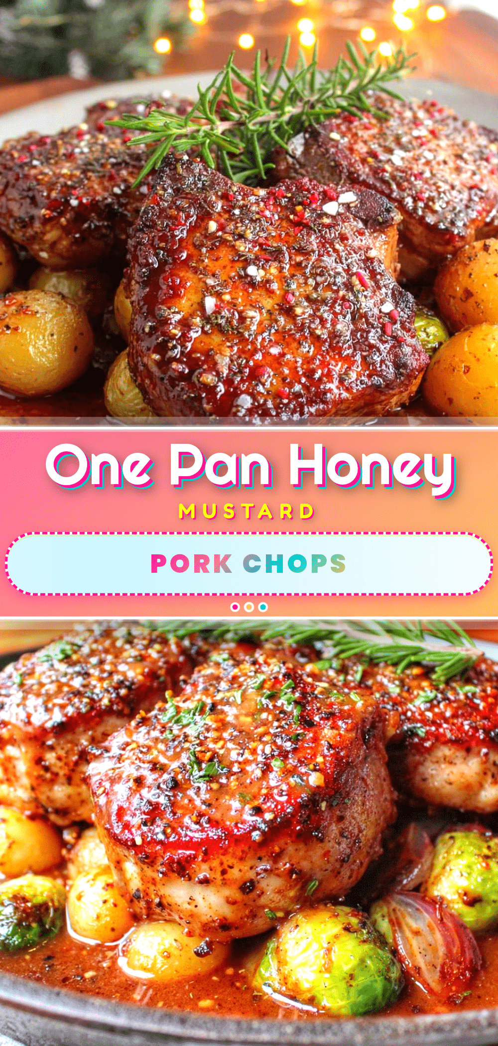 honey mustard baked pork chops recipe