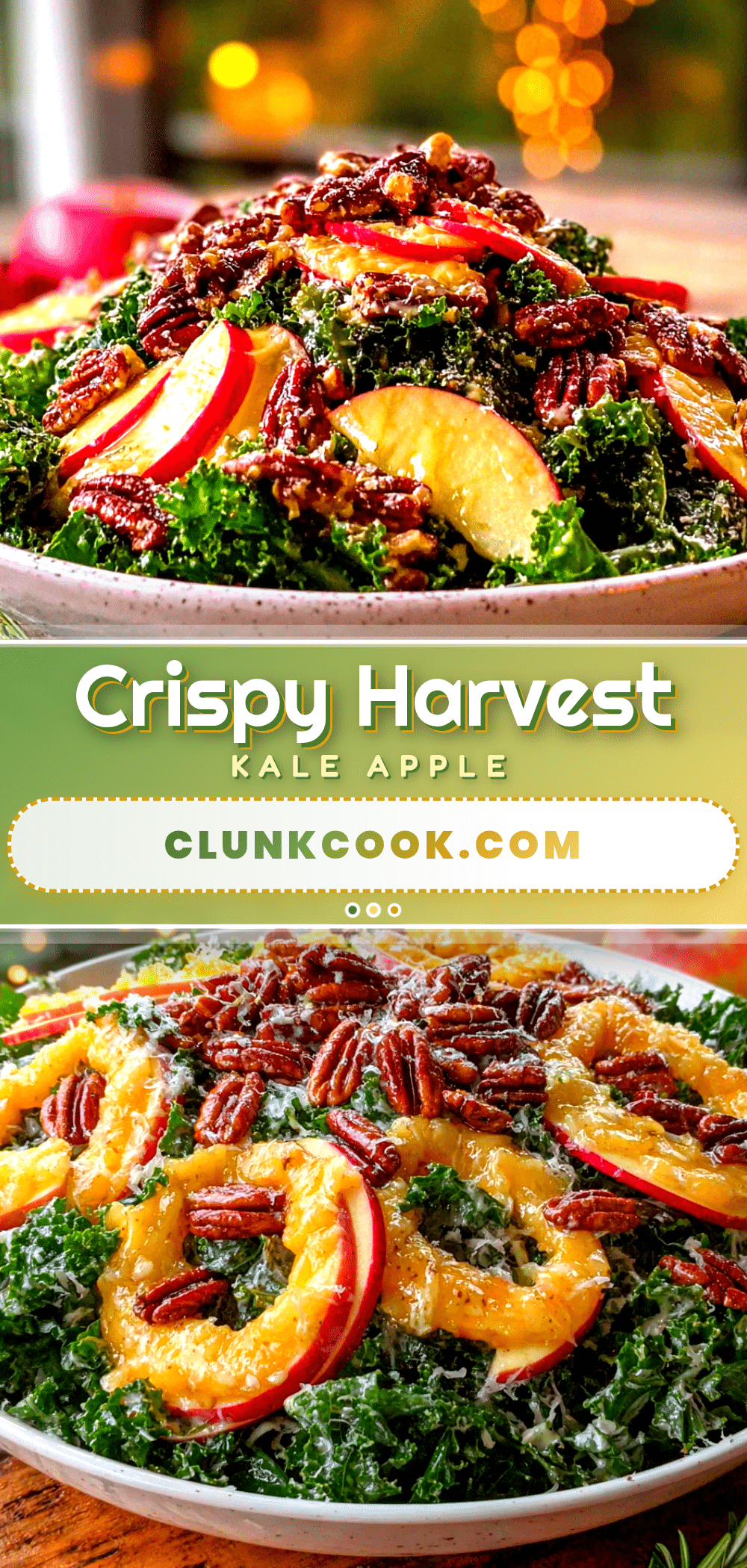 kale salad with apples and pecans recipe