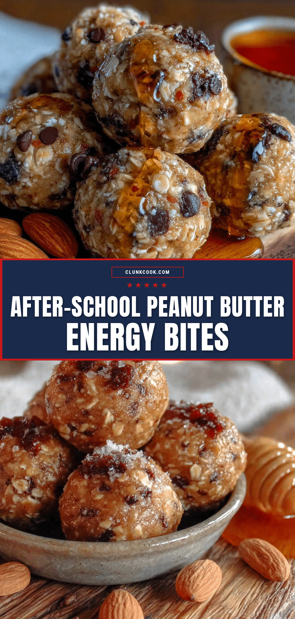 no-bake peanut butter energy bites recipe