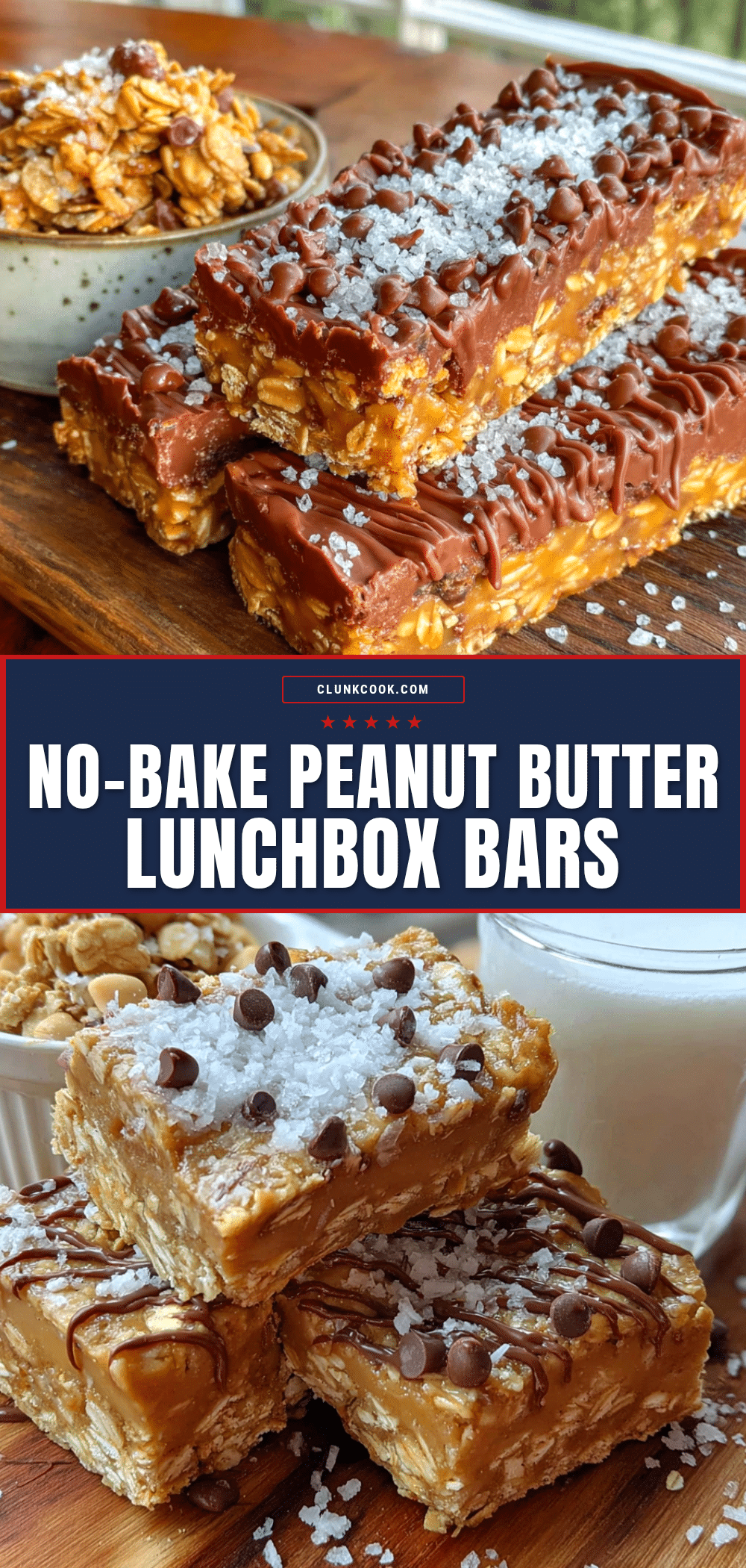 no-bake peanut butter granola bars recipe