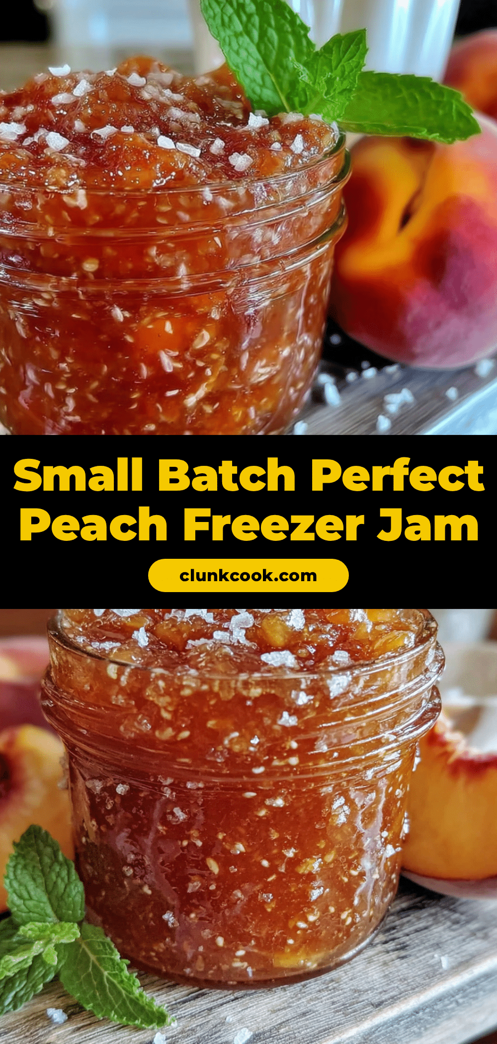 peach freezer jam recipe