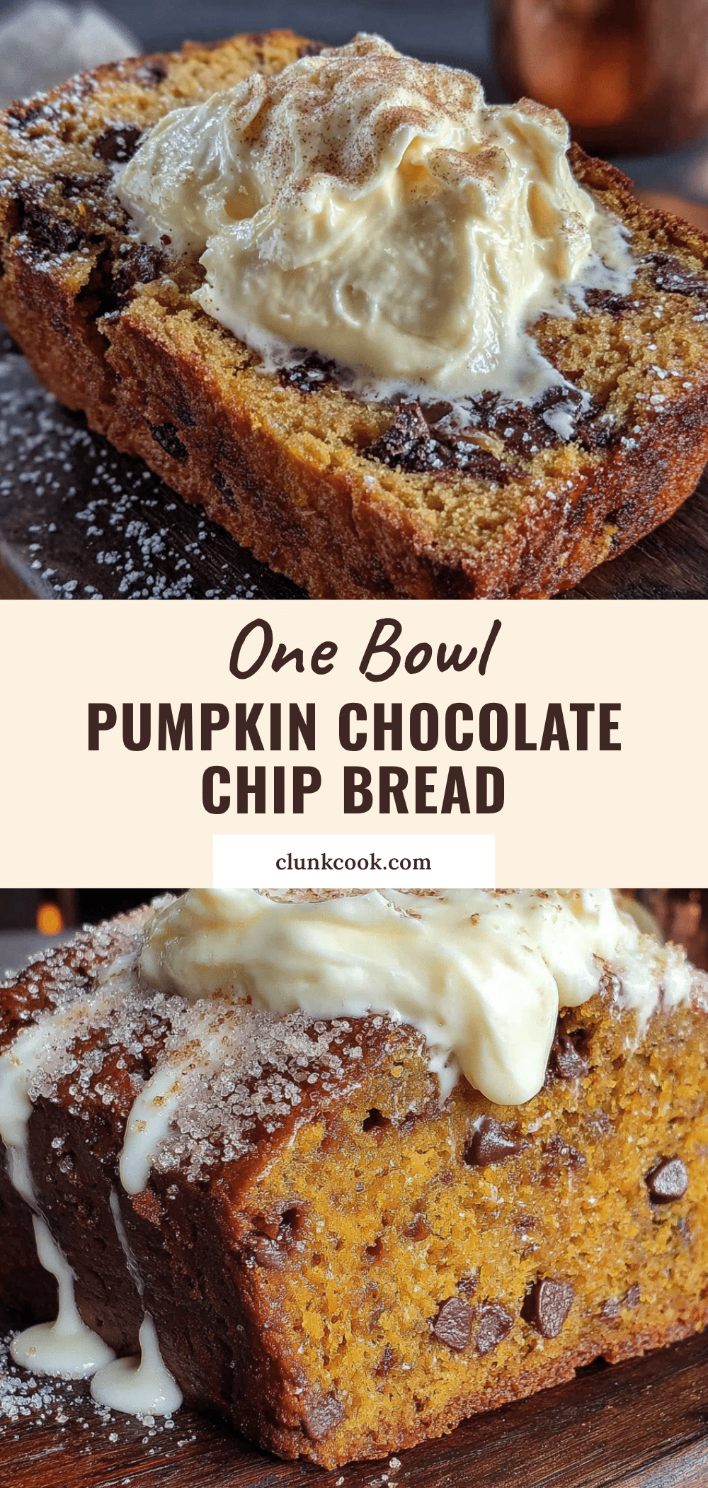 pumpkin chocolate chip bread recipe