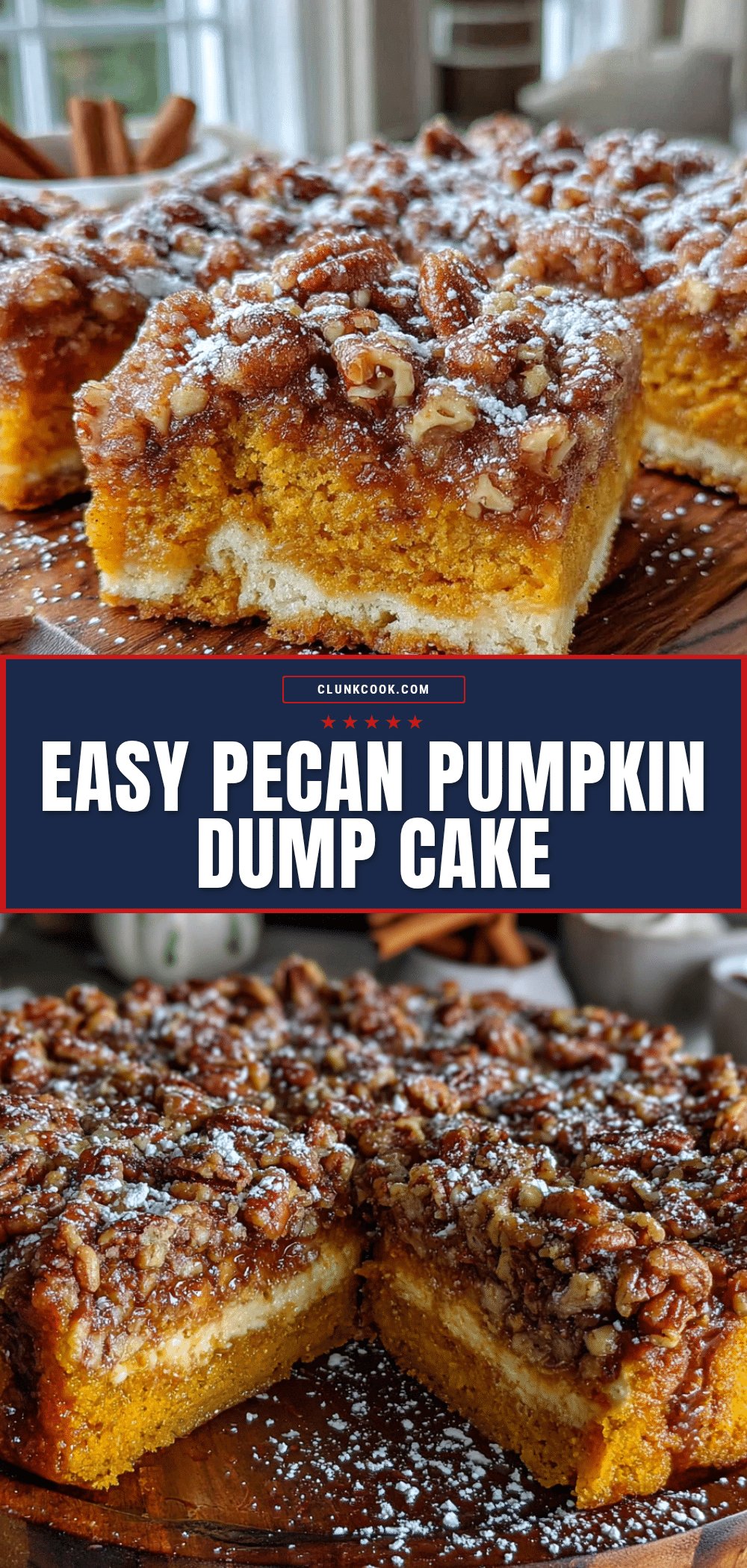 pumpkin dump cake recipe