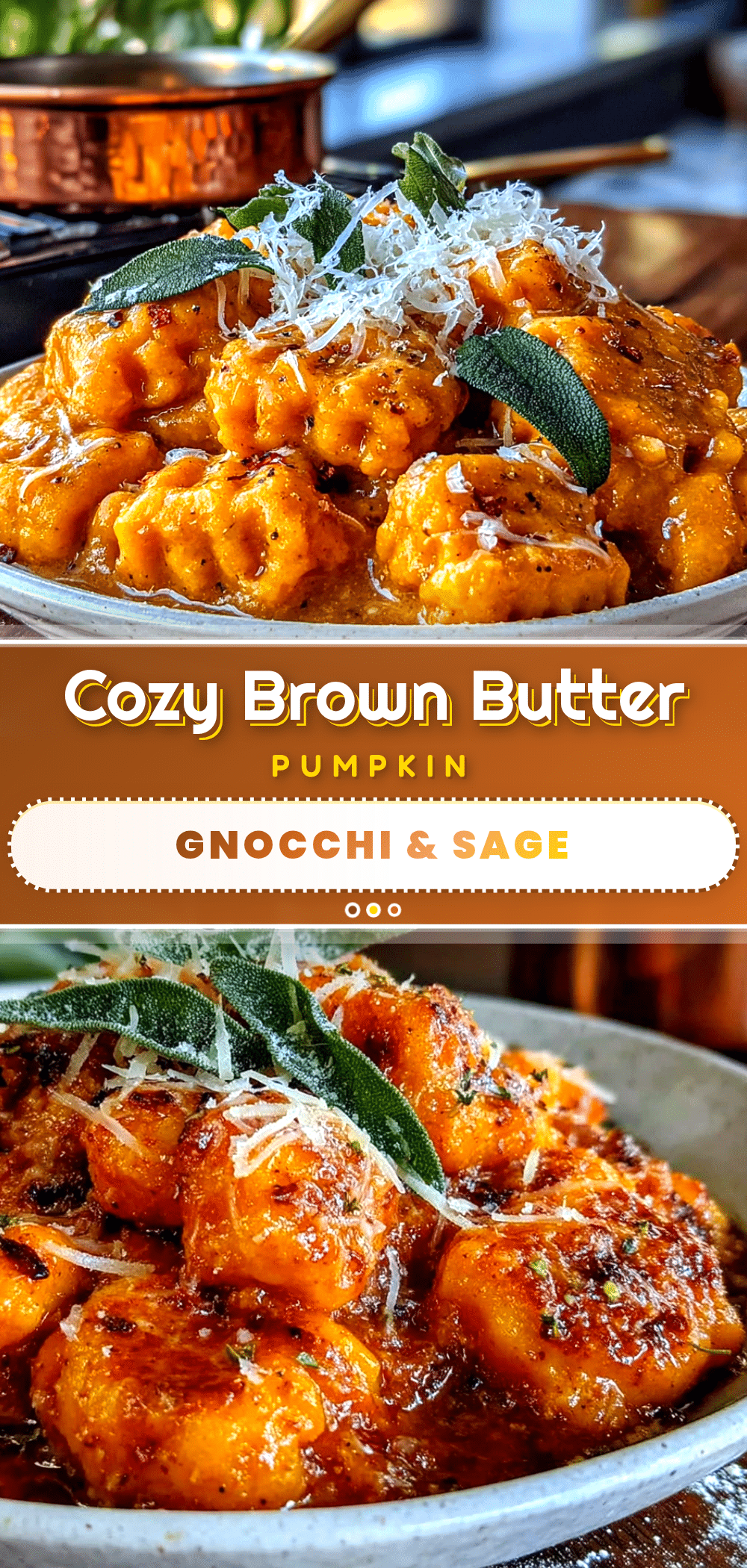 pumpkin gnocchi brown butter sage sauce recipe