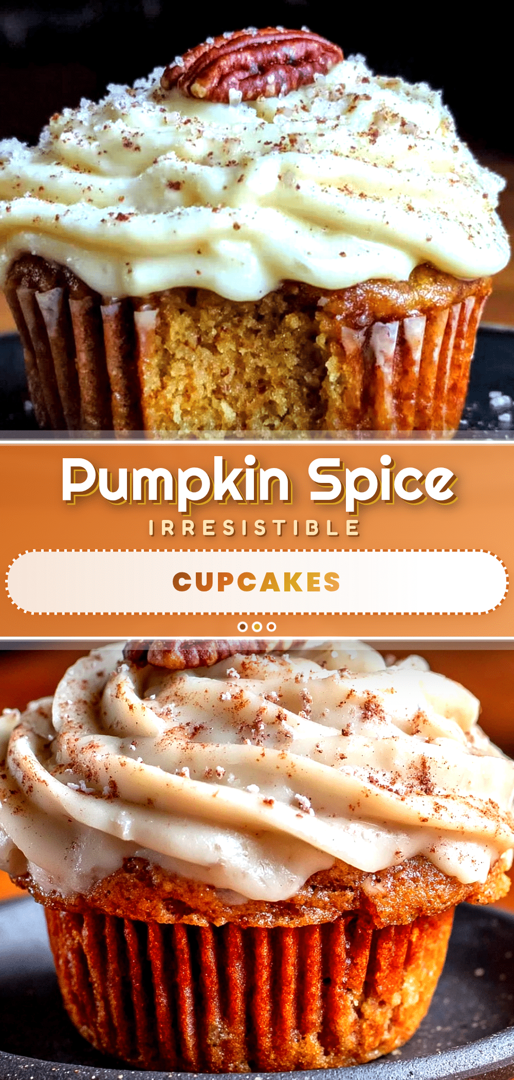 pumpkin spice cupcakes recipe