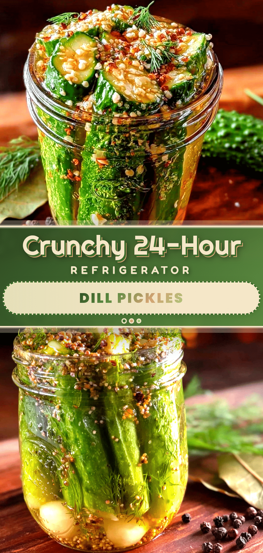 refrigerator dill pickles recipe